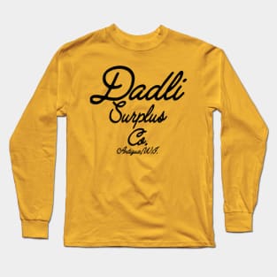 Dadli Surplus Script Long Sleeve T-Shirt